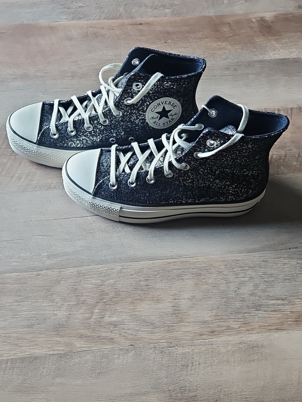 NWT Converse All Star High-Top Platform Sneaker Women's Size 8 - Picture 2 of 7